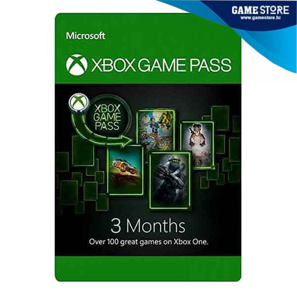 Xbox One Game Pass EU,3.mjesečno igranje preko 100 hit igara