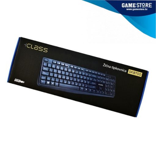TIPKOVNICA ŽIČNA +CLASS ST-SKB700 USB