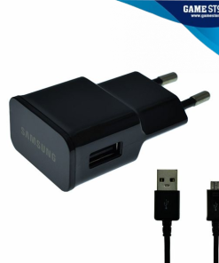 KUĆNI PUNJAČ ZA SAMSUNG N7100 2U1(220V+USB) 2A CRNI-www.GameStore.hr