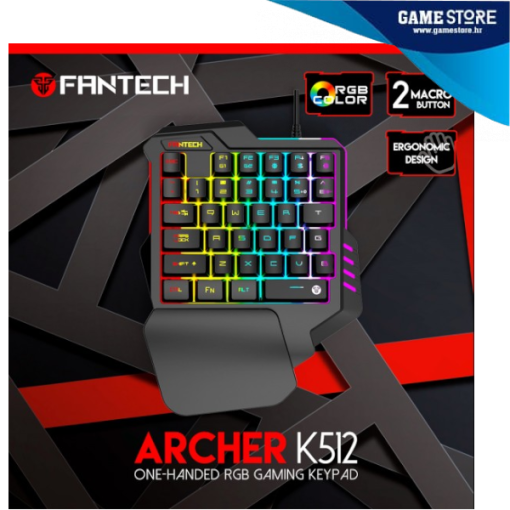 TIPKOVNICA GAMING ŽIČNA FANTECH ARCHER K512-www.gameStore.hr