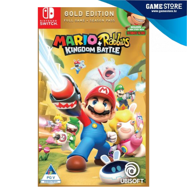 NS Igra Mario + Rabbids Kingdom Battle Gold Edition