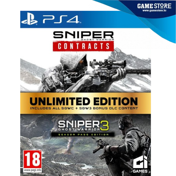 PS4 Sniper Ghost Warrior 3 Unlimited Edition