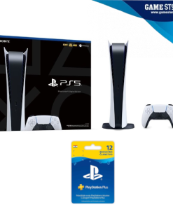 PS5 Sony PlayStation 5 Digital Edition konzola+365 bon
