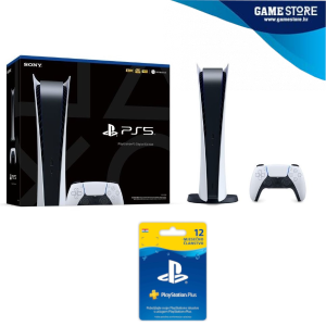 PS5 Sony PlayStation 5 Digital Edition konzola+365 bon